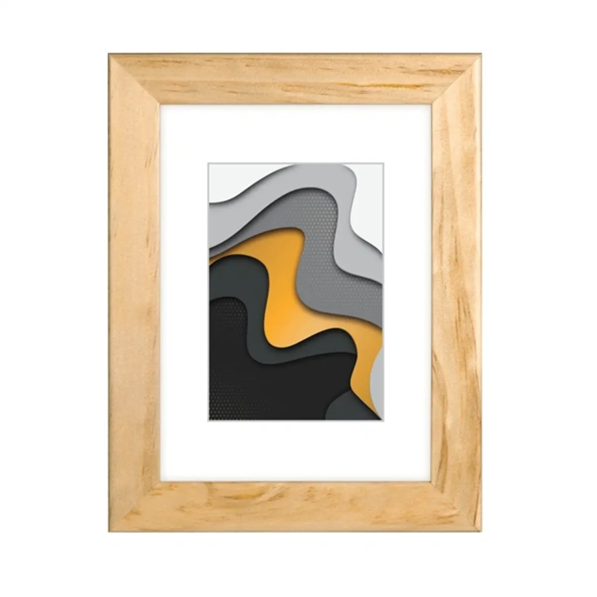 Hama 00175843 Vigo fa keret 13x18 cm natúr kivehető belső betét #1