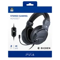 NACON 2806206 V3 40 mm hangszóró 3,5 mm jack vezetékes PS4-PC kompatibilis balos mikrofon 2,2 m