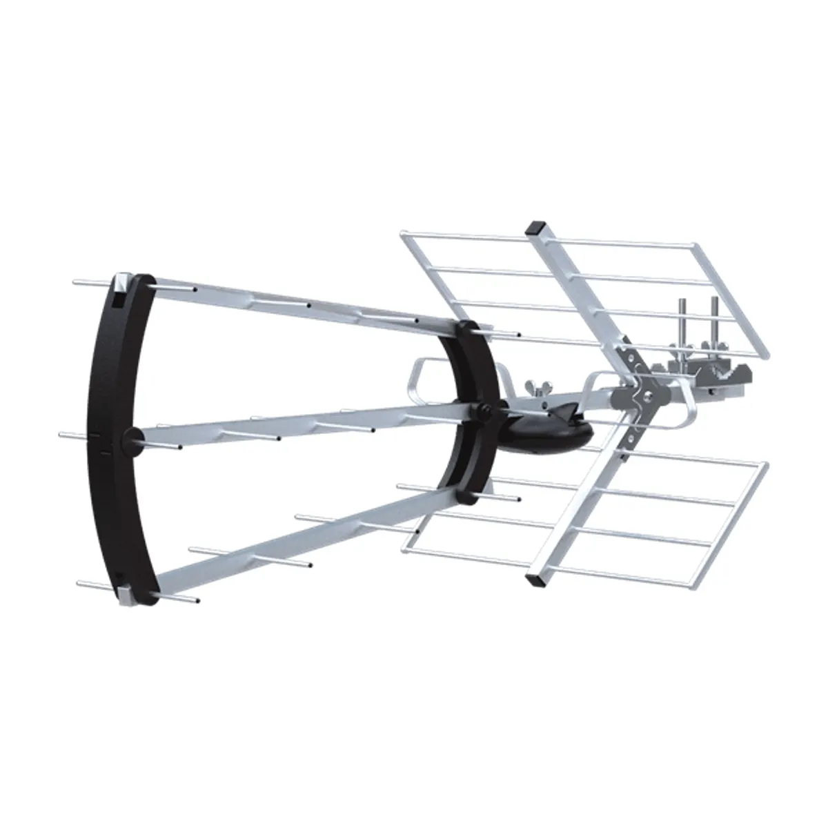 STRONG SRTANT200 SRT ANT 200 DVB-T T2 kültéri antenna 470-790 MHz ezüst erősítővel #2