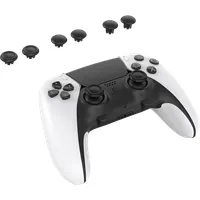 VENOM VS5017 PS5 Edge Custom Kit Fekete Arany 10 alkatrész 3 pár hüvelykujjmarkolat 2 pár hátsó lapát tároló tok #5
