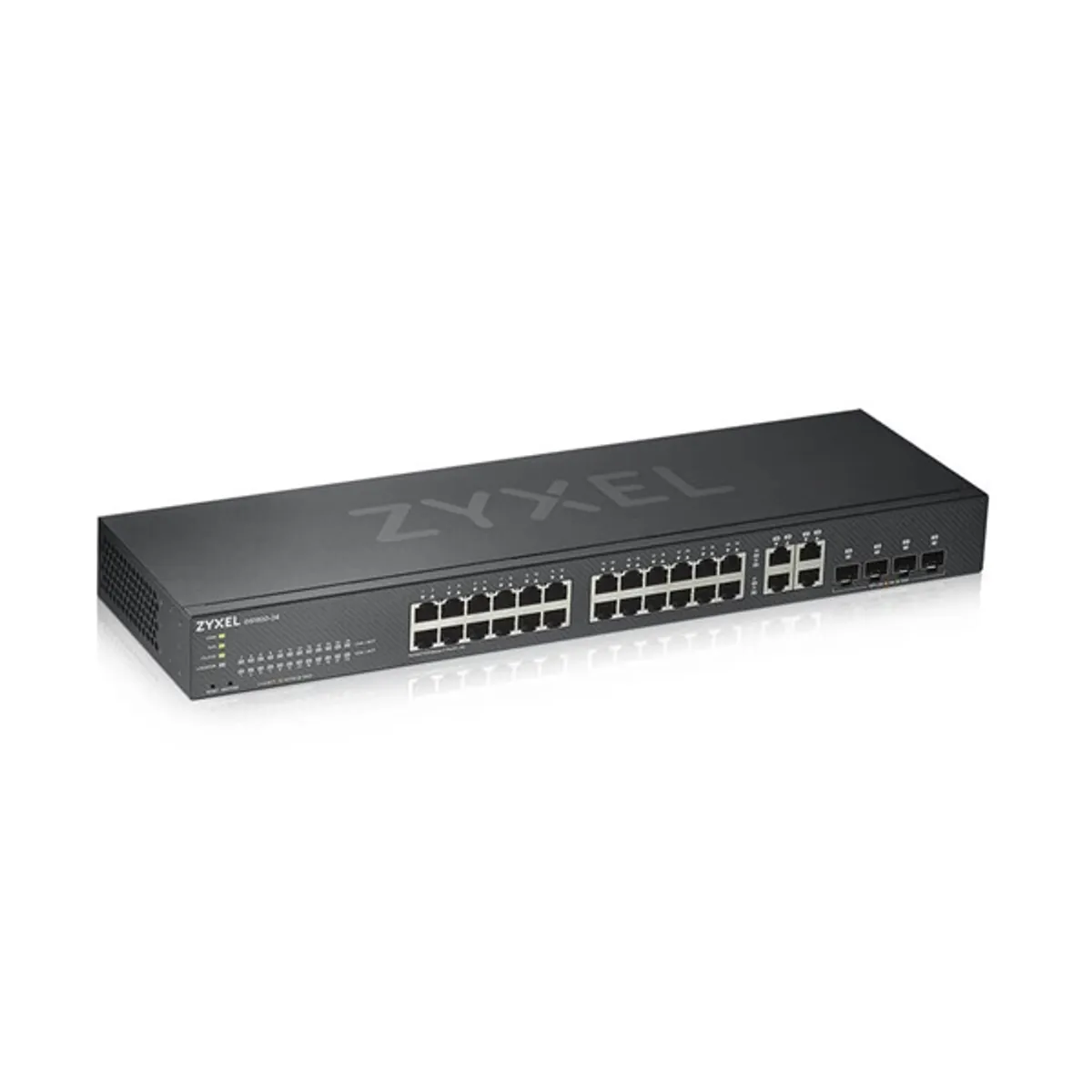 ZYXEL GS1920-24V2-EU0101F GS1920-24V2 24-portos GbE RJ45 4x GbE SFP NebulaFlex felhőalapú vezérlés rackes #1
