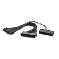 GEMBIRD CC-PSU24-01 ATX 24-pin belső tápkábel F-M 30 cm fekete