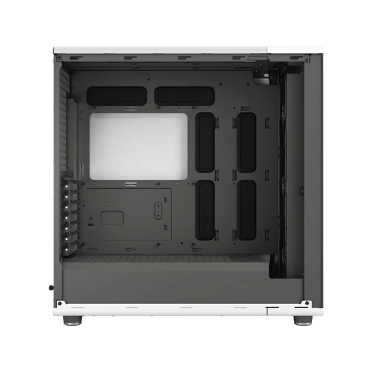 FRACTAL DESIGN FD-C-NOR1X-04 North XL Fehér USB 3.0 fejhallgató csatlakozó, mikrofon csatlakozó, 3,5 belső hely 2 db, 2,5 belső hely 2 db, beépített ventilátorok 3 #9