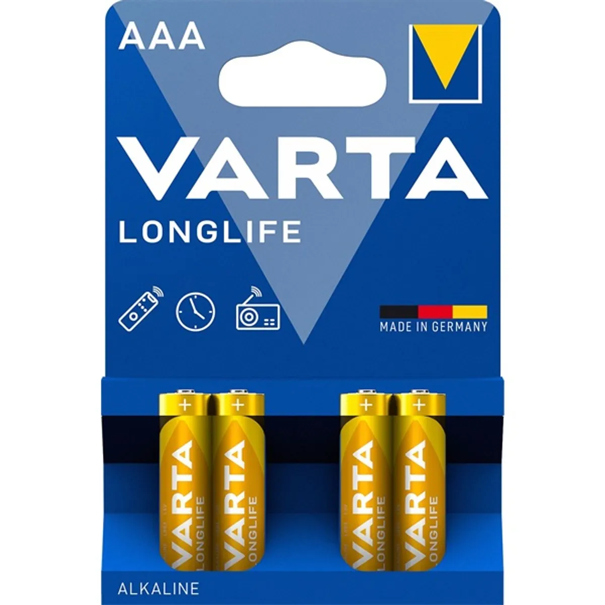 VARTA 4103101414 Longlife aaa alkáli elem 4db #2
