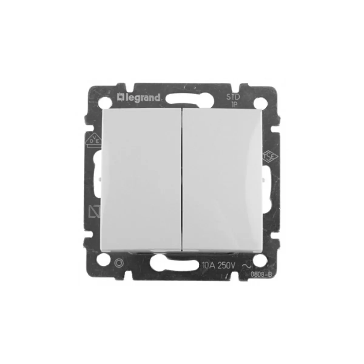Legrand 774405 Valena fehér 10A IP31 rugós bekötés #1