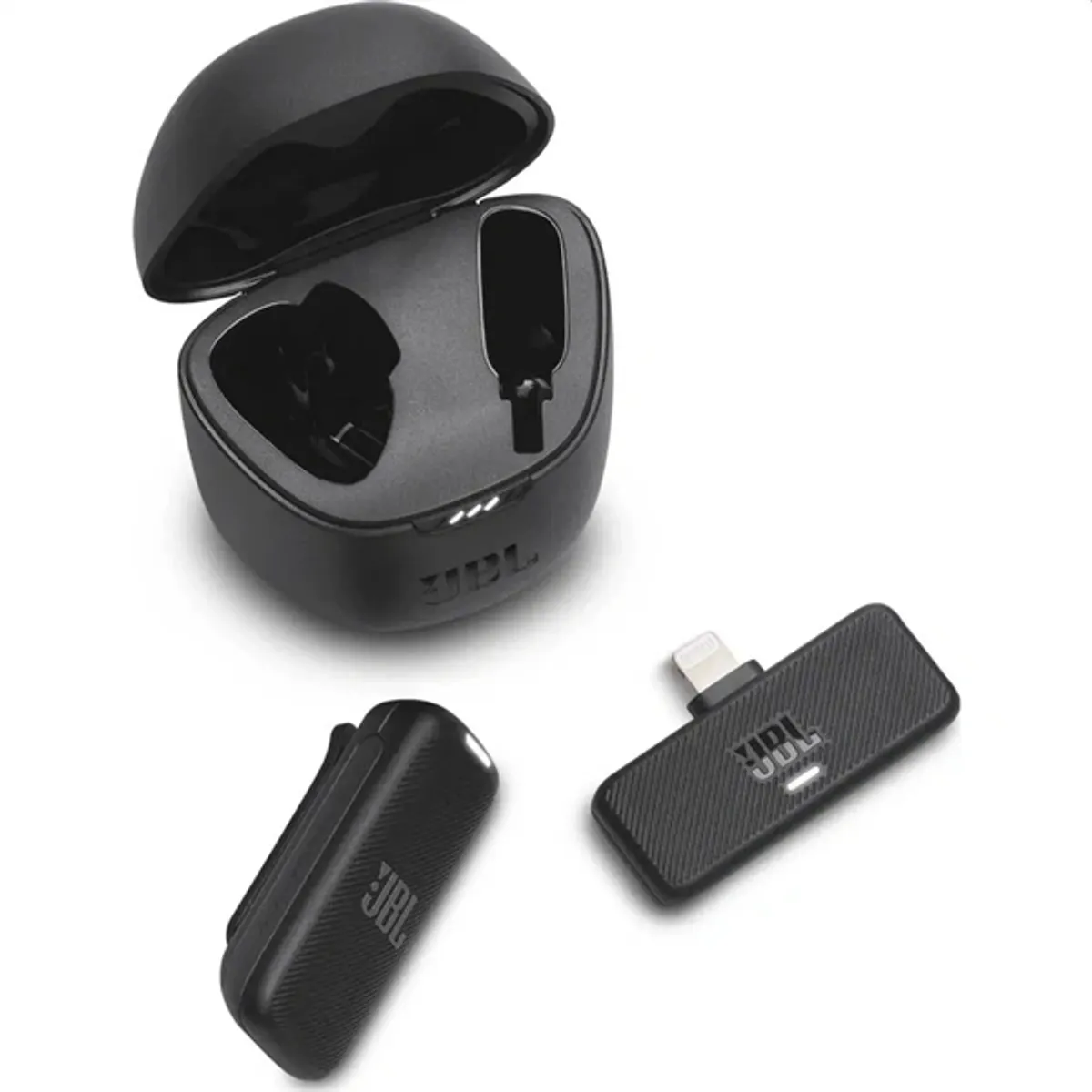 JBL JBLSTRMWLLGHTBLK Quantum Stream vezeték nélküli Lightning mikrofon Fekete #1