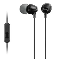 Sony MDREX15APB.CE7 MDREX15AP fekete 9 mm neodímium 3,5 mm jack 16 ohm 8 Hz 22 kHz 100 dB vezetékes fülhallgató #1