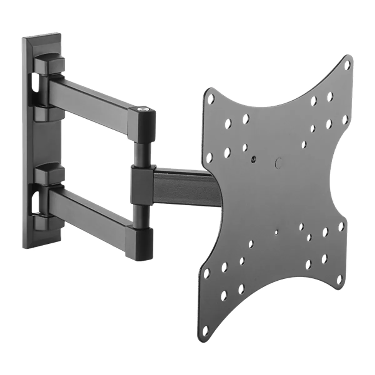 Stell 35057269 Sho 4540 23"-42" VESA 75x75 100x100 200x100 200x200 fekete acél 20 kg forgatható 90° elforgatás 10° #1