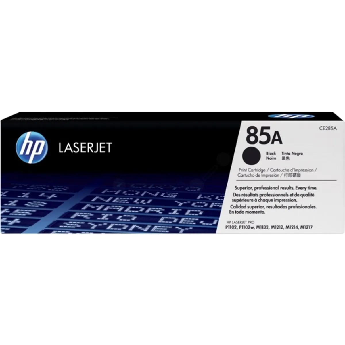 HEWLETT PACKARD CE285A fekete toner kompatibilis P1102 P1102w M1132 M1212nf #1