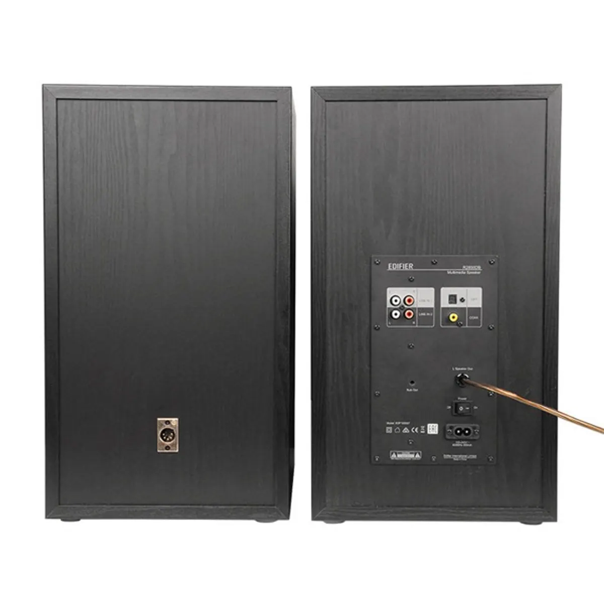 EDIFIER R2850DB BLACK R2850DB 2-utas hangfalpár, fekete, 150W RMS, Bluetooth, optikai, coaxial bemenet, távirányító #3
