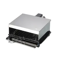 TOO SM-501SS-800W Retro grill szendvicssütő rozsdamentes acél tapadásmentes sütőfelület 2 db