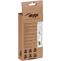 AKYGA AK-ND-29 notebook töltő 90W 20V 4.5A fekete 1.2m kábel slim tip #7