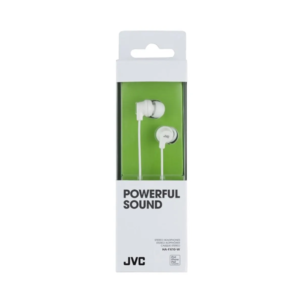 JVC HA-FX10-W HA-FX10 fehér 120 cm 3,5 mm jack Lightning-kompatibilis #2