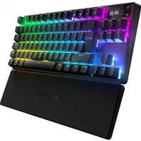 Steelseries 64866 Apex Pro TKL OmniPoint 2.0 állítható kapcsolók OLED kijelző RGB világítás Bluetooth USB fekete #2