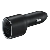 SAMSUNG EP-L4020NBEGEU autós töltő duál USB A és USB C 40 W 12-24 V gyorstöltés