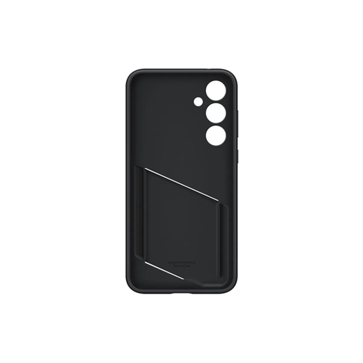 Samsung EF-OA356TBEGWW hátlap kártyatartós tok Galaxy A35 fekete műanyag #2