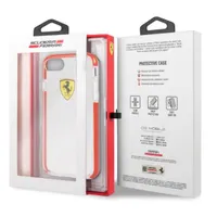FERRARI FEGLHCP7RE tok átlátszó-piros iPhone 7 műanyag fényes Apple kompatibilitás 4,7" #3
