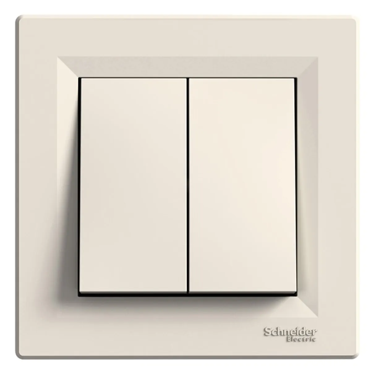 Schneider EPH0300123 Asfora csillárkapcsoló rugós bekötés 10A ip20 83x83x42 mm #1