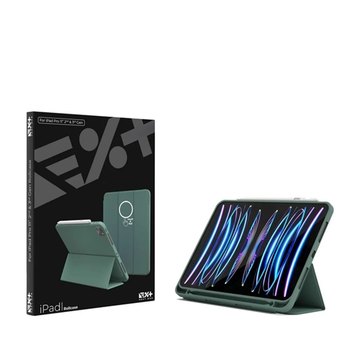 NEXTONE IPAD-11-ROLLGRN Rollcase iPad Pro 11" zöld #1