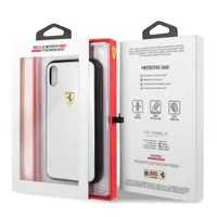 Ferrari FESACHCPXWH On-Track iPhone X tok fehér Apple Akril 5,8" #2