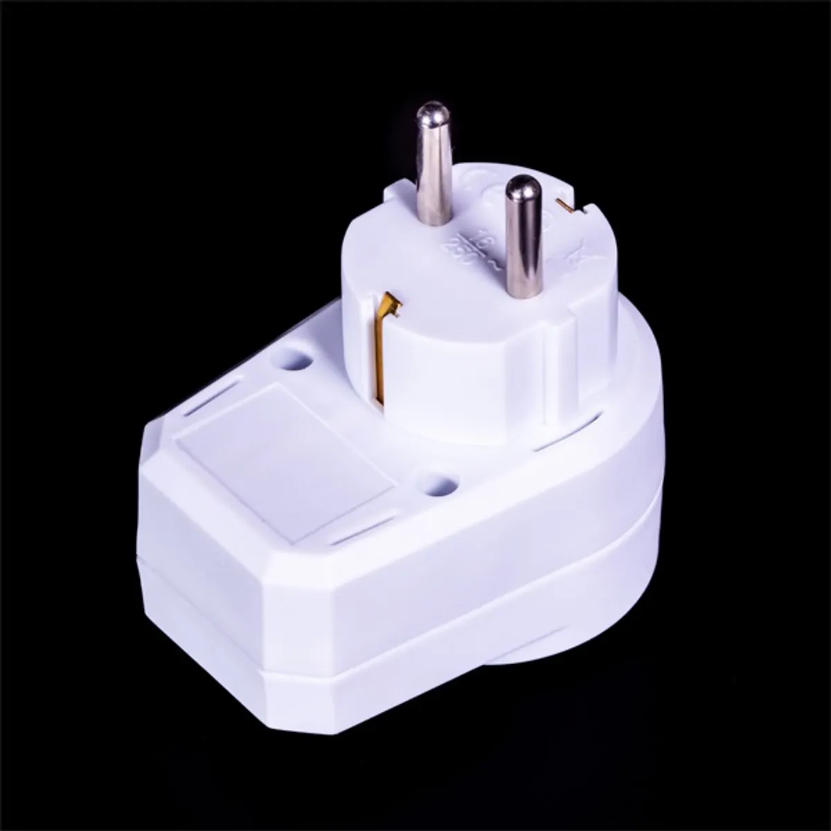 IRIS ELECTRIC IEA-1W-K kapcsolható fali aljzat 1x16A 250V 3500W műanyag fehér gyermekvédelemmel #3
