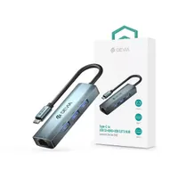 DEVIA ST387982 Leopard series 5 v3 usb c hub 3 usb 3.0 hdmi táp nélküli