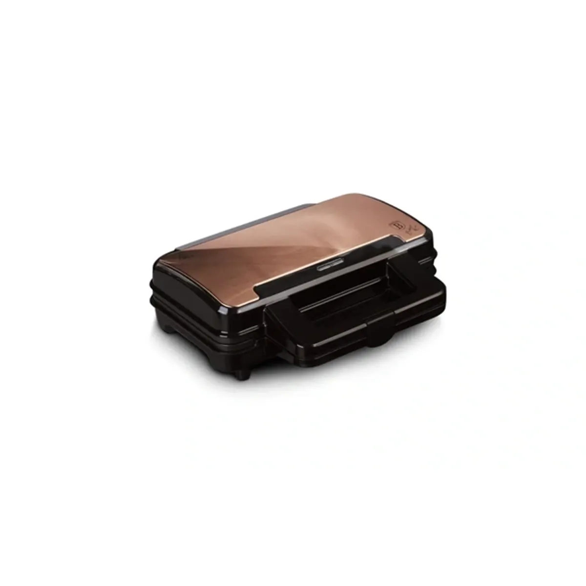 Berlinger Haus BH-9143 Metallic Line Rose Gold Edition 900W 2 db tapadásmentes lemez 28,5x15,2 cm automatikus hőmérséklet-szabályozás zár #1