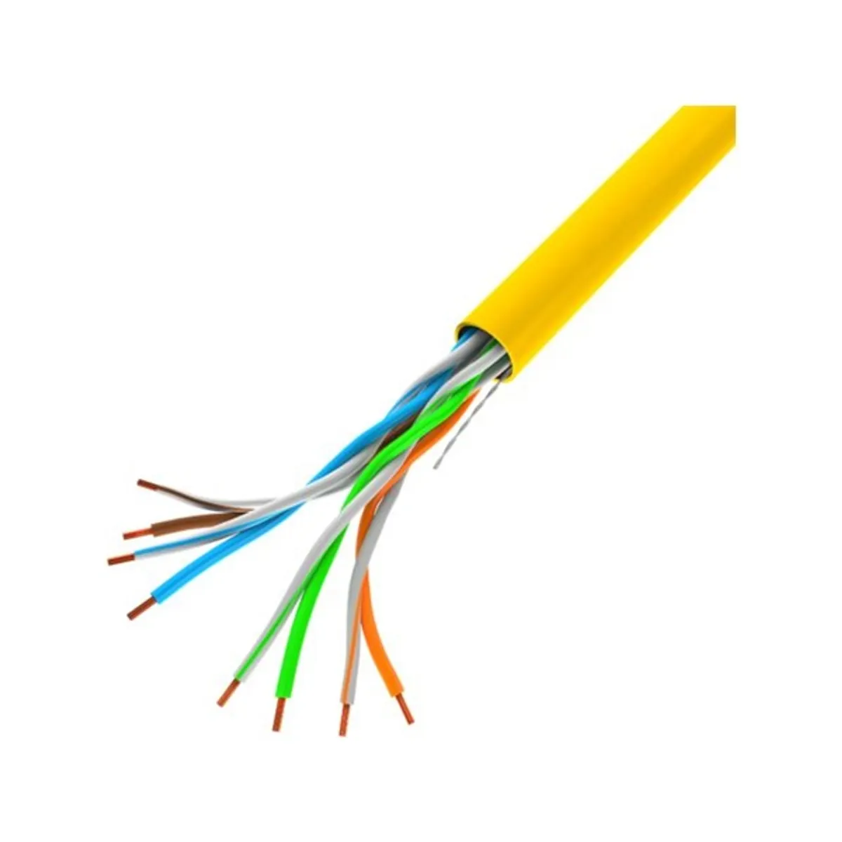 LANBERG LCU5-12CU-0305-Y Cat5e UTP réz 305 m sárga AWG24 #1
