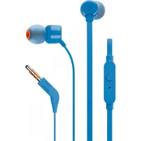 JBL JBLT110BLU T110 kék 9mm hangszóró 16 ohm 111 cm 3.5 mm vezetékes 2.0 mikrofonos fülhallgató #1