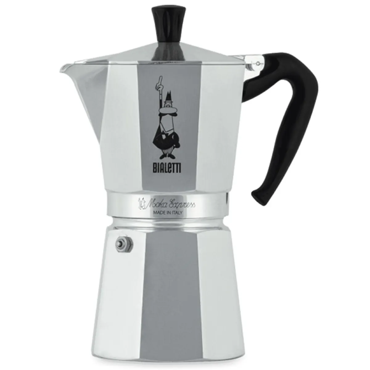 Bialetti 1167 Moka Express alumínium ezüst kotyogós 18 adag #1