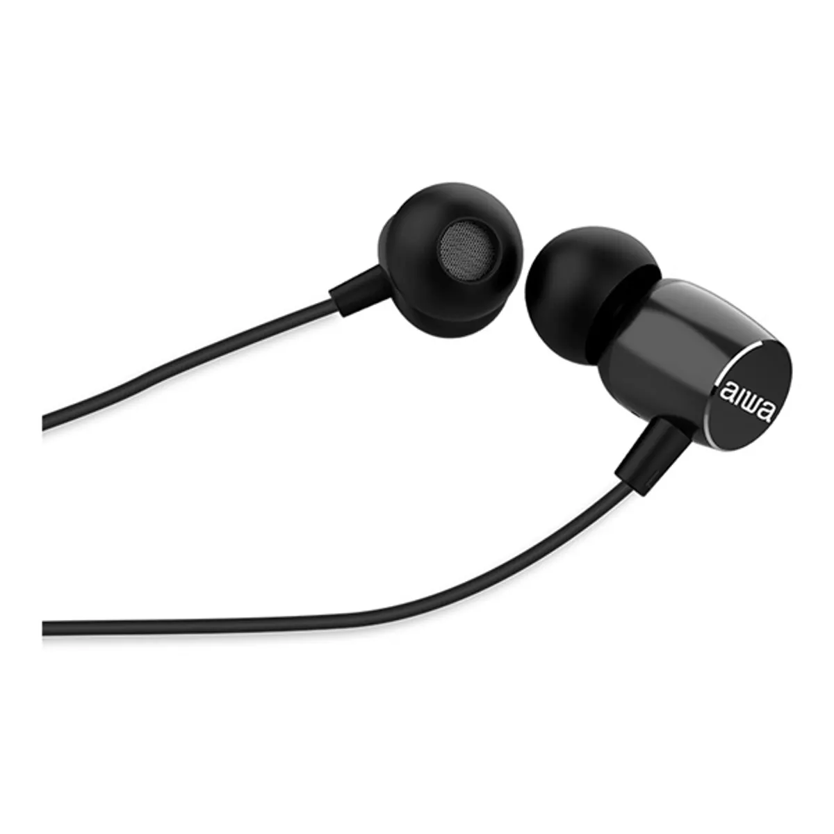 Aiwa ESTM-30BK ESTM-30 fekete 120 cm 3,5 mm beépített mikrofon 16 ohm 10 mm 20 - 20000 Hz 105 dB vezetékes #3
