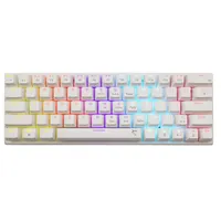 White Shark WS GK-002221V2-W/BL-US Wakizashi 2 fehér, kék kapcsoló, mechanikus Type-C RGB világítás