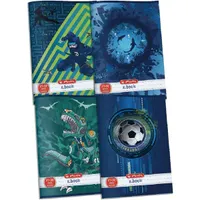 Herlitz 09091141 X.book füzet A5 32 lapos vonalas mintás kapcsozott papír