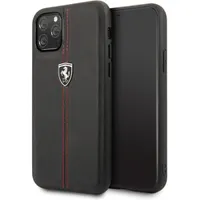 FERRARI FEHDEHCN58BK GEN iPhone 11 Pro fekete bőrtok 5,8"