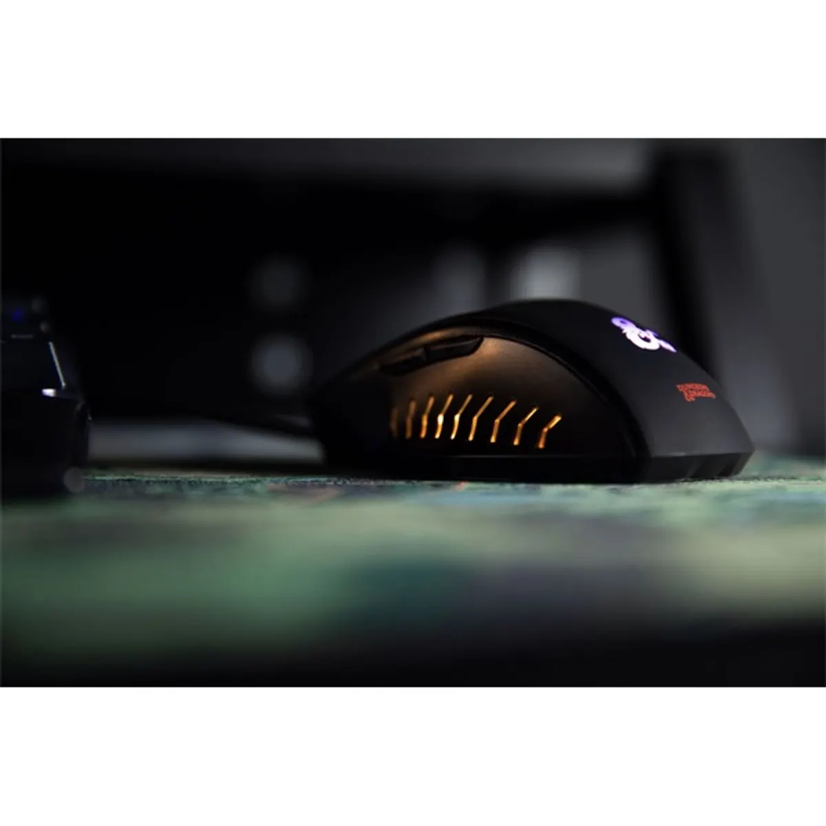 KONIX KX-DND-GM-PC Dungeons and Dragons gamer egér 7 gomb DPI 2500 fekete-piros #7