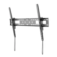 SBOX PLB-4269T Dönthető fali TV konzol 60"-100" 200x200 900x600 75kg 8 fok Fekete Acél Műanyag 1 db