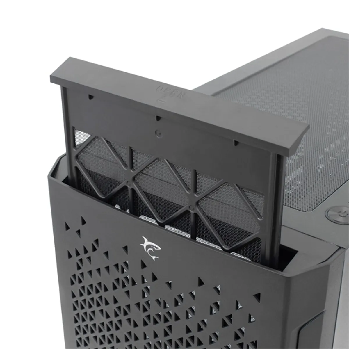 White Shark WS GCC-2302 bullet fekete edzett üveg ATX mid-tower #6
