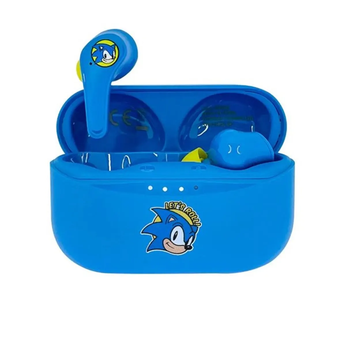 OTL SH0902 Sonic the Hedgehog True Wireless fülhallgató Bluetooth kék, beépített mikrofon, USB-C tok, 6 óra üzemidő #1