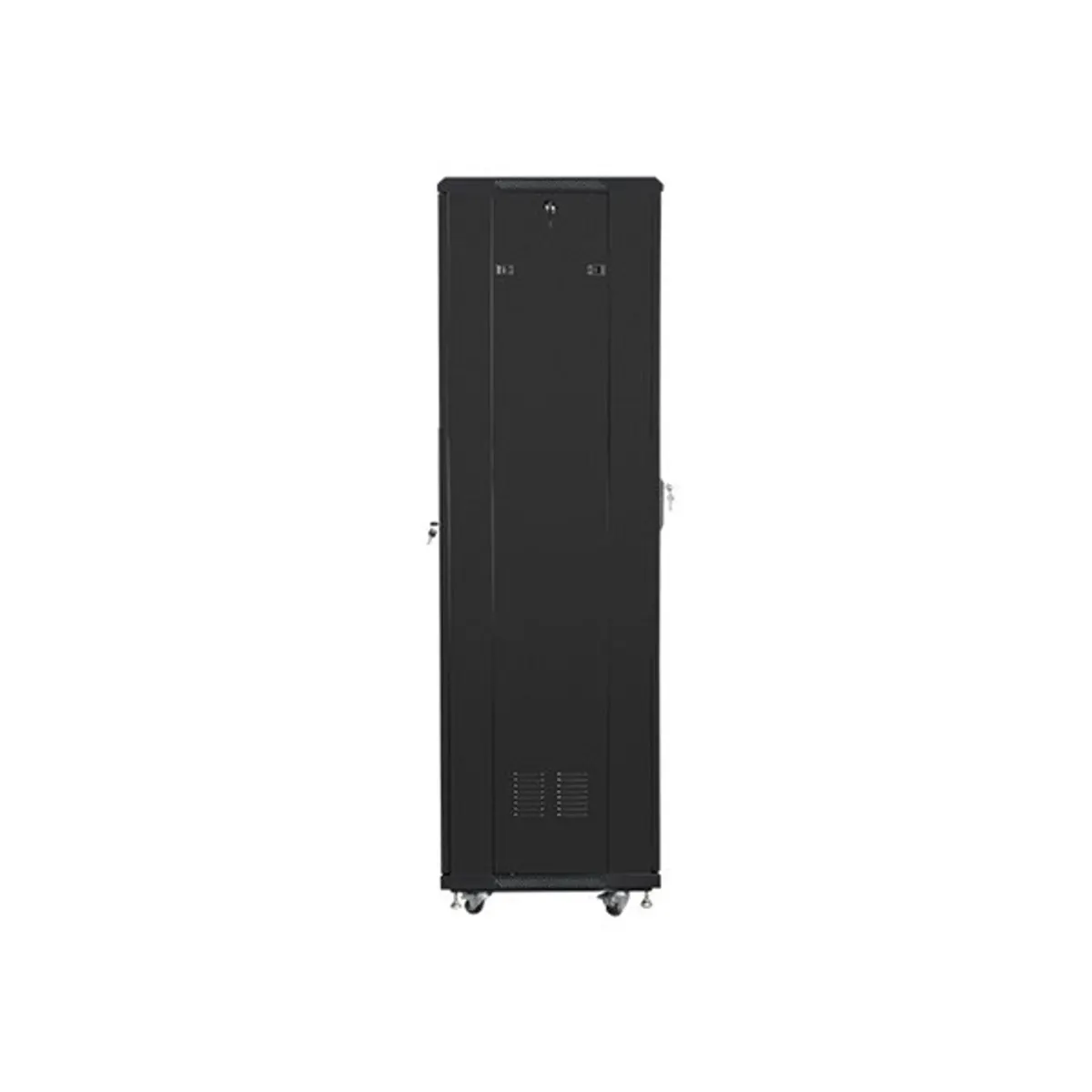 Lanberg FF01-6642-12B 42U 19" 600x600 fekete üvegajtós #6