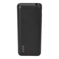 AVAX PB202B Vitality 20000mAh Type-C PD 65W USB-C USB-A fekete