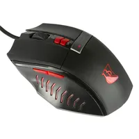Drakkar KX-GMD-M20E-PC Runemaster evo usb vezetékes 6 gomb 180 cm 2500 dpi fekete #2