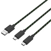 Venom VS2883 2x1100mAh akkumulátor és töltőkábel Xbox Series S és X fekete 3m #3