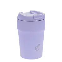 ARS UNA 56375206 Lavender 25 thermo bögre 0,35 L duplafalú rozsdamentes acél csavaros tetővel lezárható ivónyílás csúszásmentes szilikon talppal