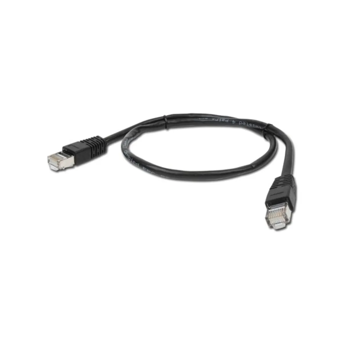 GEMBIRD PP12-0.25M/BK Patch kábel RJ45 Cat5e UTP aranyozott érintkezők 0,25m #1