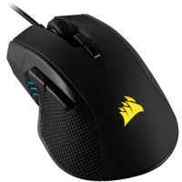 CORSAIR CH-9307011-EU IRONCLAW RGB optikai egér 18000 DPI 7 gombos vezetékes jobbkezes 1.8m RGB iCUE kompatibilis