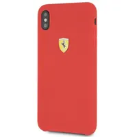 Ferrari FESSIHCI65RE SF iPhone XS Max tok piros szilikon 6,5"