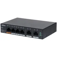 Dahua CS4006-4ET-60 4x PoE port, 2x uplink, 60 W, felhőalapú kezelés, VLAN 32, 802.3af, 802.3at, 802.3bt, 6 LAN port