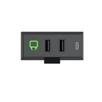 Venom VS2884 3-portos USB HUB Fekete Xbox Series X Van