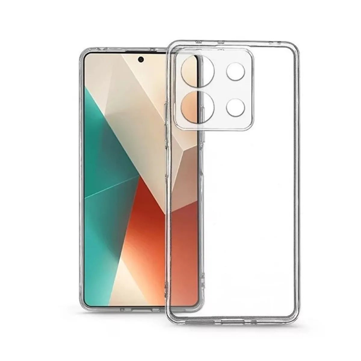 HAFFNER HF277399 Xiaomi Redmi Note 13 5G Clear Case átlátszó szilikon hátlap #1