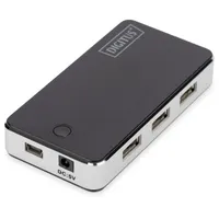 DIGITUS DA-70222 7-portos usb hub usb 2.0 külső tápos